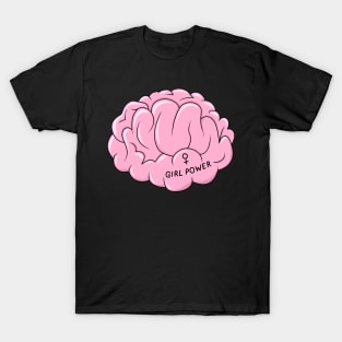 Girl Power Brain T-Shirt